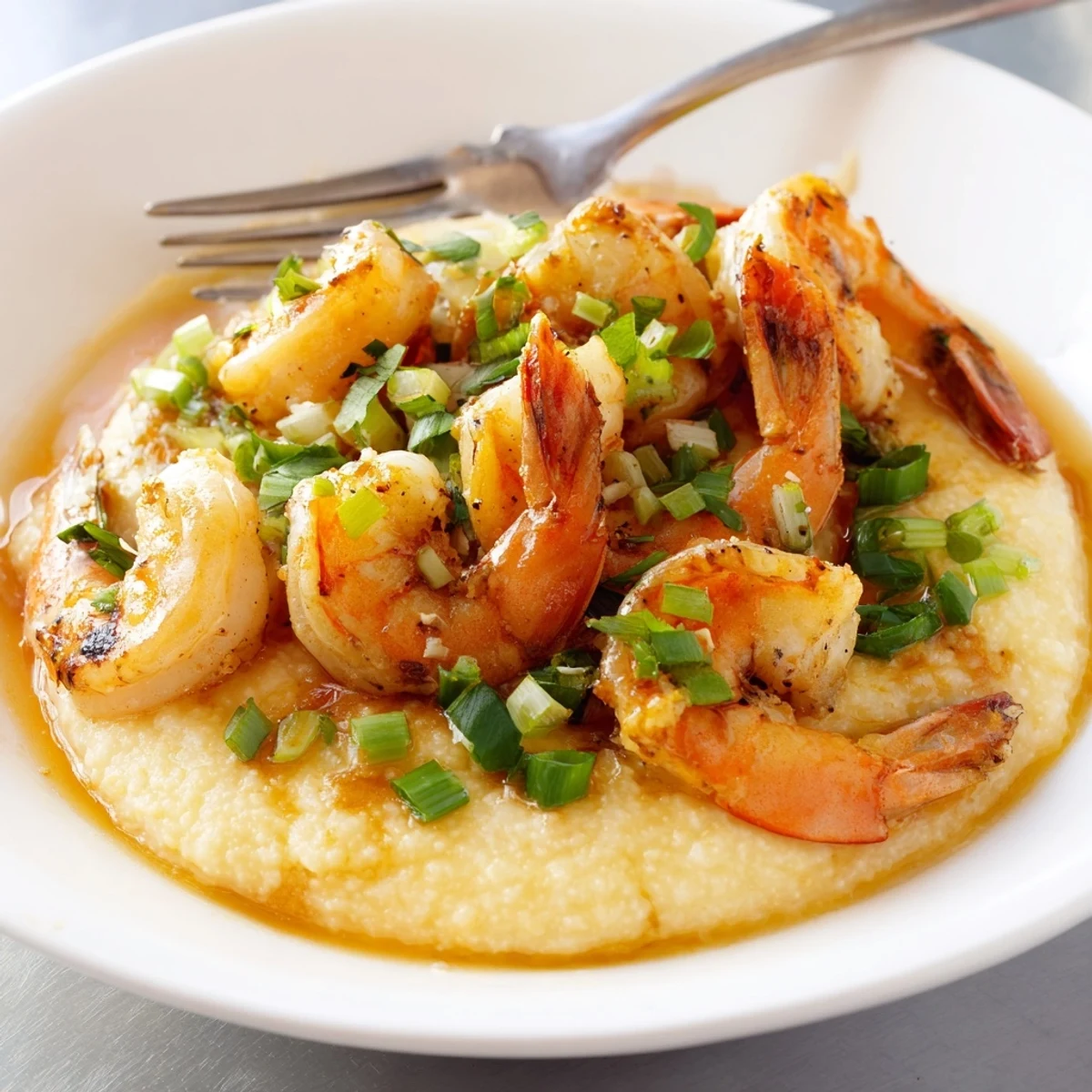 Shrimp Cheddar Grits Classic