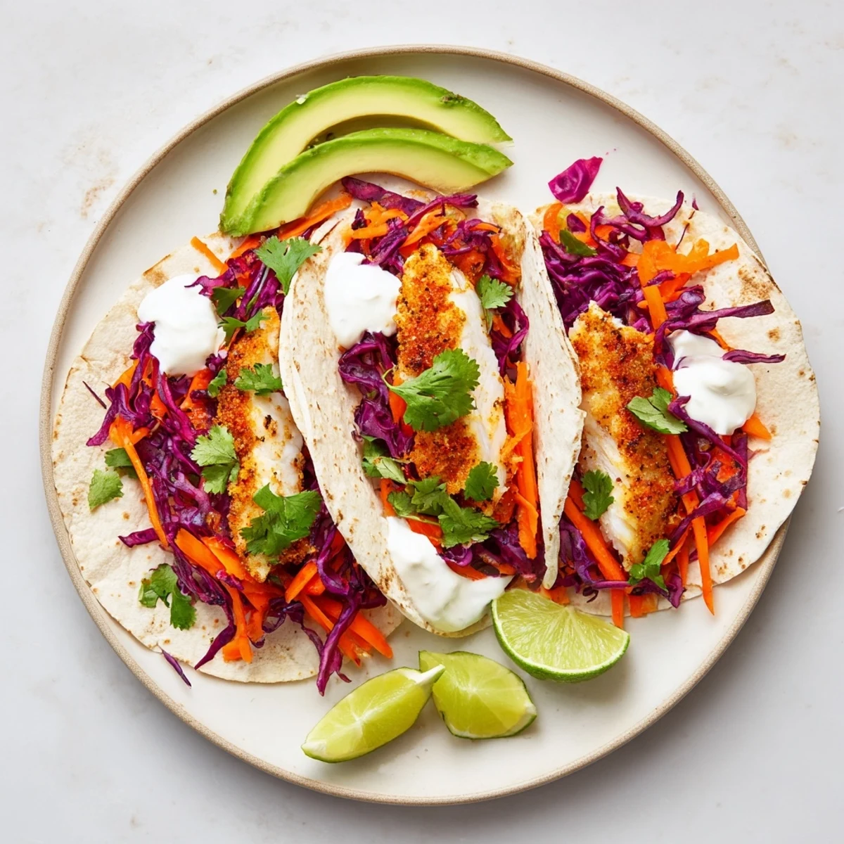 Golden barramundi strips sizzle in a skillet beside a vibrant red cabbage slaw, ready for assembling into Easy As Aussie Barra Tacos.