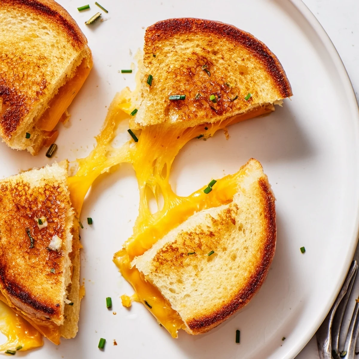 Pull apart Mini Grilled Cheese Hawaiian Rolls served warm with tomato soup.