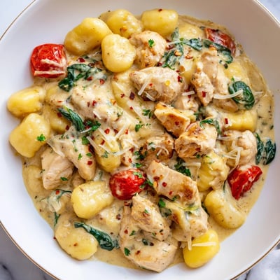 Creamy Herb Chicken Gnocchi