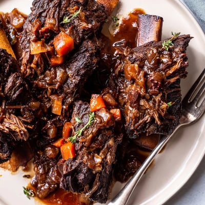Oven Braised Beef Short Ribs